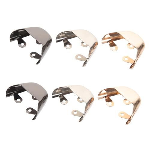 Holibanna 3 Paare Metall High Heels Zehenschutz Überzüge Spitzschutz Schuhspitzen Abdeckungen Strapazierfähig Modisch Eleganter Fersenschutz für Damen High Heels Langlebiger Schuhschutz und von Holibanna