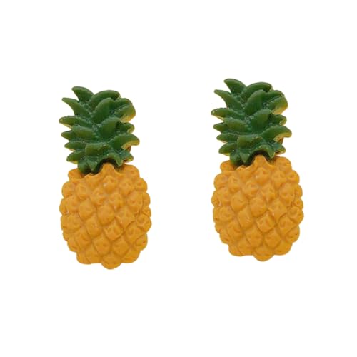 Holibanna 3 Paare Süße Ananas Ohrringe Trendige Ohrstecker und Hänger für Frauen für Partys und Alltag Orange Holibanna 3 Paare Süße Ananas Ohrringe Trendige Ohrstecker und Hänger für Frauen für Partys und Alltag Orange von Holibanna