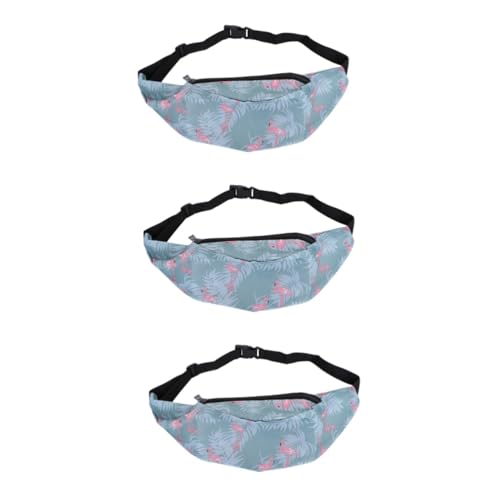 Holibanna Sport-Gürteltasche 3 STK gürteltasche wasserdichte Hüfttasche Damen Fuchsschwänze Outdoor-Fanny laufende Hüfttasche Digital Brusttasche Fräulein Hüfttasche Für Damen von Holibanna