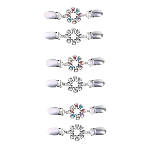 Holibanna 3 Sätze 2 Stk Pullover-Schal-Clip Strassschmuck Kleidung Dekorationen formelle Kleidung Damen Pullover Retro-Hemden-Clips Kleiderclips aus Legierung Mode Hemdclip Nabelschnur Shirt Holibanna 3 Sätze 2 Stk Pullover-Schal-Clip Strassschmuck Kleidung Dekorationen formelle Kleidung Damen Pullover Retro-Hemden-Clips Kleiderclips aus Legierung Mode Hemdclip Nabelschnur Shirt von Holibanna
