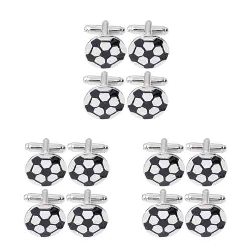 Holibanna 3 Sätze Fußball-manschettenknöpfe Regaletikettenhalter Etikettenhalter Für Regale Strasssteine Partykostüm Für Herren Uhr-anstecknadel Manschettenknöpfe Schmuck Kupfer 4 Stück * 3 Holibanna 3 Sätze Fußball-manschettenknöpfe Regaletikettenhalter Etikettenhalter Für Regale Strasssteine Partykostüm Für Herren Uhr-anstecknadel Manschettenknöpfe Schmuck Kupfer 4 Stück * 3 von Holibanna