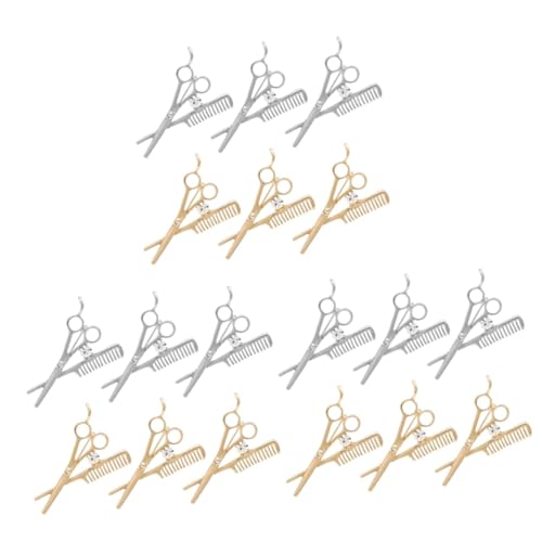 Holibanna 3 Sätze Teiliges Glitzer Broschen Für Anzüge Friseur Zubehör Dekoration Für Partys Gold Silber Für Männer Frauen 6 Stück * 3 von Holibanna