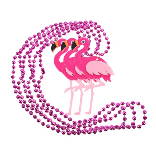 Holibanna 3 Stück Hawaiian Flamingo Halskette Teiliges Bead Schmuck für Strand Urlaub Party Leicht Hautfreundlich Besondere Anlässe Tägliches Holibanna 3 Stück Hawaiian Flamingo Halskette Teiliges Bead Schmuck für Strand Urlaub Party Leicht Hautfreundlich Besondere Anlässe Tägliches von Holibanna