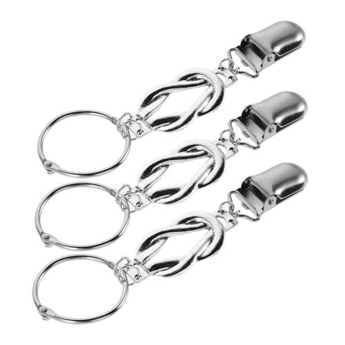 Holibanna 3stücke Teiliges Reise-hut-clip Vintage Hutclip Für Outdoor-aktivitäten Windfester Für Hüte Und Mützen Für Rucksäcke Und Handtaschen von Holibanna