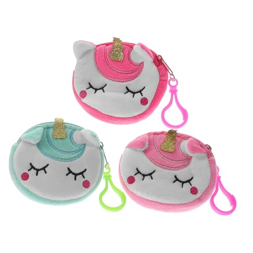 Holibanna 3 Stück Teiliges Einhorn Snap Armband mit Geldbeutel für Vielseitige Slap Bracelets als Partygeschenk Modischer Handgelenksschmuck für Mädchen und Jungen Praktische von Holibanna