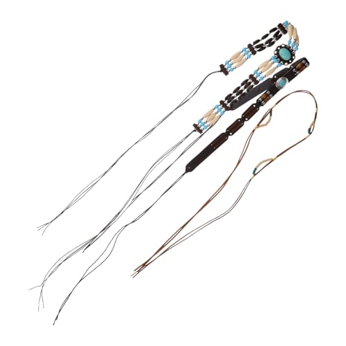 Holibanna 3 Stück Teiliges Hutband aus Strapazierfähigem Material Dekoratives Strohhutband für Damen und Herren Verstellbar Geeignet für Strandhüte Sonnenhüte und Krempen Modisches DIY von Holibanna