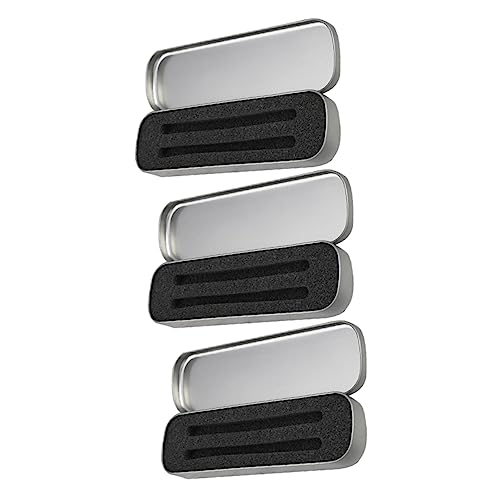 Holibanna 3 Stück Teiliges Metall Federmäppchen Stift Aufbewahrungsbox Hochwertigem Eisen für Schule Büro Organisieren von Schreibwaren von Holibanna