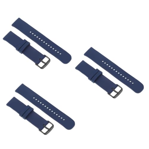 Holibanna 3 Stück Universal-uhrenarmband Aus Silikon Schnell Bindendes Uhrenarmband Für Geburtstage Hochzeiten Weihnachten von Holibanna