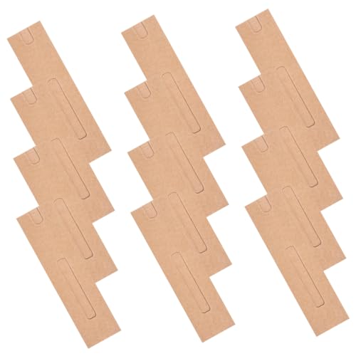 Holibanna 30Stücke Einzelne Stiftetui Papier Stifthalter für Kugelschreiber Bleistifte und Füllfederhalter Robuste und Langlebige Stiftschutzhüllen Praktisch für Zuhause und Büro von Holibanna