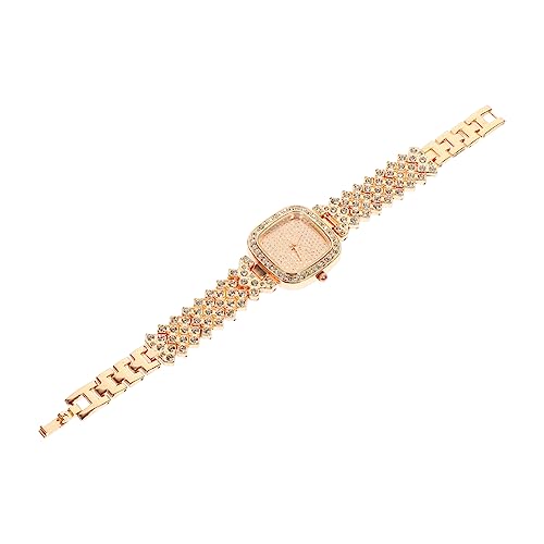 Holibanna 3St Diamantuhr für Damen Sportuhren für Damen stylische Damenuhr Herrenuhren Geschenke Uhr im Freizeitstil Handgelenkschmuck Gürtel schmücken Goldene Uhr Anschauen Fräulein Gurt von Holibanna