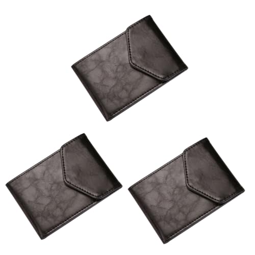 Holibanna 3St Geldbörse Portemonnaie multifunktionale Handtasche Business-Clutch für Herren Pu Kartenhalter Mann von Holibanna