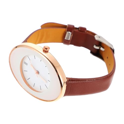 Holibanna 3st Quarzuhr Für Damen Lässige Uhr Kleideruhr Für Damen Sportarmbanduhr Armbanduhr Für Mädchen Alarm-stoppuhr Frauen-Armband- Uhren Fräulein Mode Mikrofaser-Leder Damenuhr von Holibanna