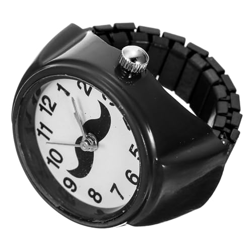 Holibanna 3St Ringuhr Ringmänner ansehen Damenuhren Junge Fingeruhr Minikorb Herrenringe Frauen schauen zu elastische Fingeruhr männlich schmücken kleine Uhr Anschauen Fräulein Abs von Holibanna