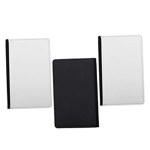 Holibanna 3stücke Reiseportemonnaie Mit Kartenhalter Kartenetui Und Reisepasshülle Aus Pu-Material Für Männer Und Frauen Zum Schutz Von Kreditkarten Und Ausweisen von Holibanna