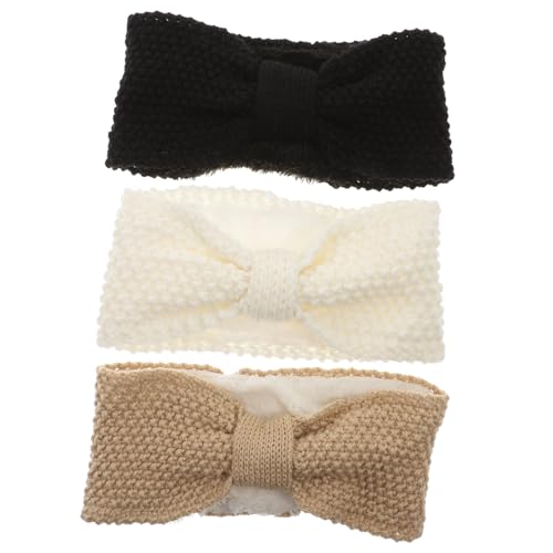 Holibanna Warme Winter-stirnbänder Für Damen Gestrickte Wickel Als Ohrenwärmer Einheitsgröße Für Kuscheliges Tragegefühl von Holibanna