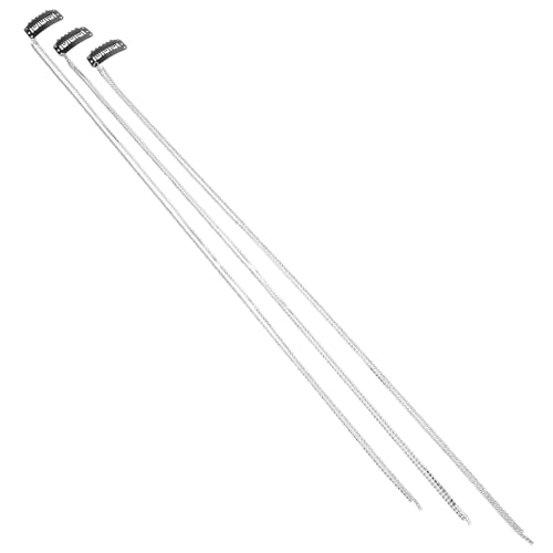 Holibanna 3st Kette Haarnadel Haarspange Mit Quastenkette Mesh Hair Network Zubehör Für Quastenketten Charmante Accessoires Kupplungszubehör Modische Manschettenknöpfe Silver Legierung von Holibanna