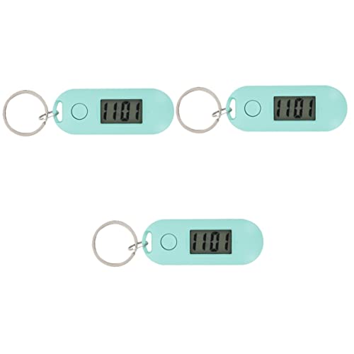 Holibanna 3stücke Schlüsselanhänger Uhr Für Studenten Digitale Leise Prüfungsuhr Im Praktischen Design Für Schule Und Alltag Kunststoffausführung Leicht Tragbar Am Rucksack Oder von Holibanna