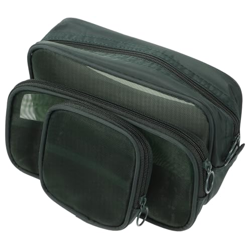 Holibanna 3stücke Teiliges Mesh Kosmetiktaschen Transparente Make-up Organizer Für Reisen Stifte Und Utensilien Leicht Und Tragbar Für Damen Toilettenartikel Und Kosmetikzubehör von Holibanna