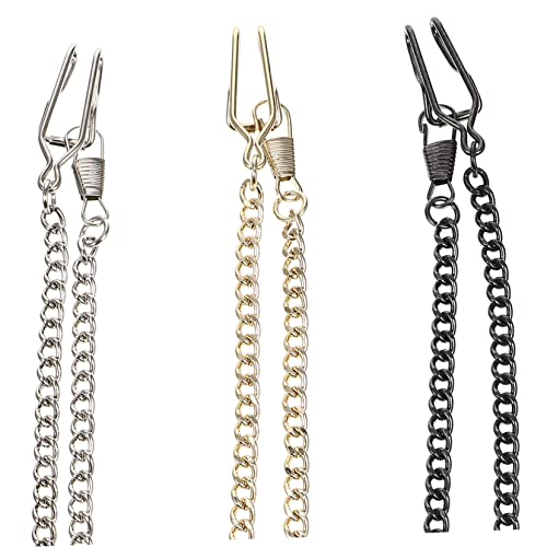 Holibanna 3 Stück Taschenuhrkette Aus Eisen Dekorative Hosenkette Für Männer Metallkette Modisches Taschenuhrzubehör Für Jeans Und Geldbörsen von Holibanna