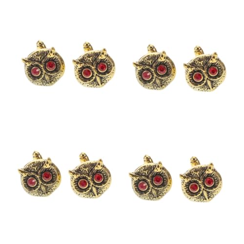 Holibanna 4 Paare Manschettenknöpfe für französische Hemden Aufkleber Wandaufkleber modische Ärmelnägel Stifte herren hemd Manschettenknöpfe herren Anzug Accessoires Männer Legierung Golden Holibanna 4 Paare Manschettenknöpfe für französische Hemden Aufkleber Wandaufkleber modische Ärmelnägel Stifte herren hemd Manschettenknöpfe herren Anzug Accessoires Männer Legierung Golden von Holibanna