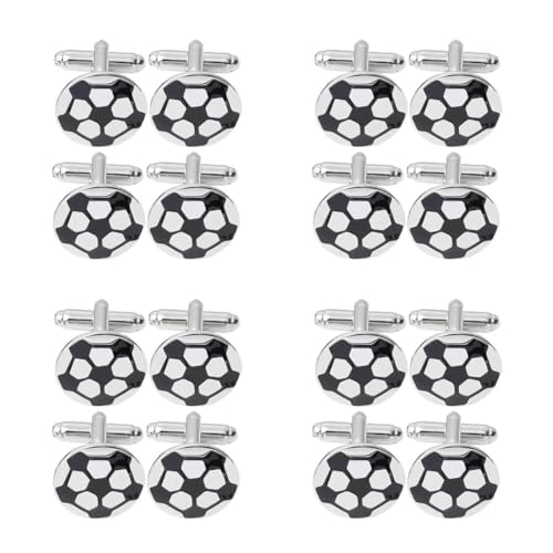 Holibanna 4 Sätze Fußball-manschettenknöpfe Fußball Accessoires Fußball Ärmelknöpfe Strasssteine Regaletikettenhalter Manschettenknöpfe Herren Manschettenknöpfe Schmuck Kupfer 4 Stück * 4 Holibanna 4 Sätze Fußball-manschettenknöpfe Fußball Accessoires Fußball Ärmelknöpfe Strasssteine Regaletikettenhalter Manschettenknöpfe Herren Manschettenknöpfe Schmuck Kupfer 4 Stück * 4 von Holibanna