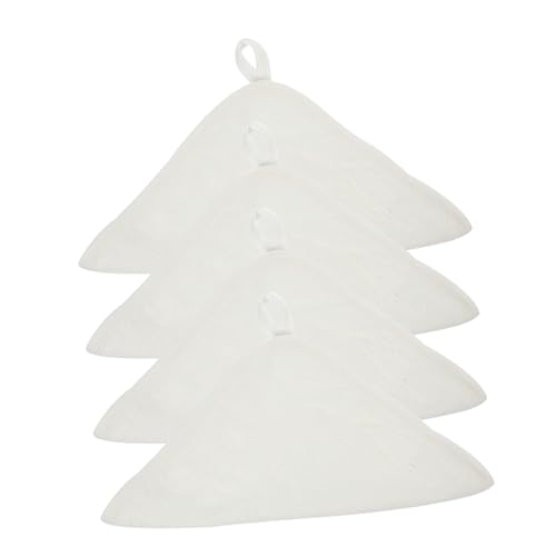 Holibanna Babywaschlappen 4 Stücke Saugfähige Handtücher für Neugeborene Weiche Gesichtstücher für Säuglinge Vielseitig Einsetzbar Hypoallergen von Holibanna