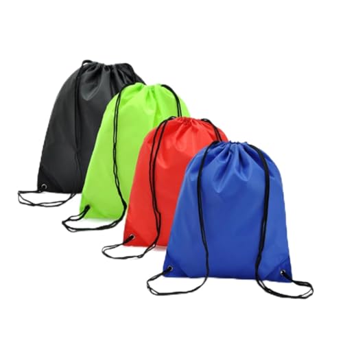 Holibanna Kordelzugbeutel 4er Satz Leichtes Nylon Mit Kordelzug Für Reisen Strand Und Sportaktivitäten von Holibanna