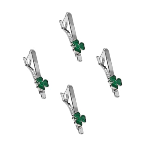 Holibanna 4 Stück Kleeblatt-Krawattenklammer krawattenhalter Krawattenclip Festliche Krawattenklammer Schmuck-Krawattenklammer britische Krawatte Krawattenstange Kleeblatt-Stifte Legierung Holibanna 4 Stück Kleeblatt-Krawattenklammer krawattenhalter Krawattenclip Festliche Krawattenklammer Schmuck-Krawattenklammer britische Krawatte Krawattenstange Kleeblatt-Stifte Legierung von Holibanna