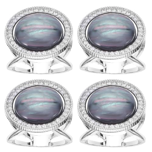 Holibanna 4 Stück Schalring-clip, T-shirt-krawattenschnallen Für Damen, Rund, Kreis, Metall, Kleidungsdekor, Seidenschalhalter, Pulloverknopf, Schalbroschen Für Freizeit- Und Holibanna 4 Stück Schalring-clip, T-shirt-krawattenschnallen Für Damen, Rund, Kreis, Metall, Kleidungsdekor, Seidenschalhalter, Pulloverknopf, Schalbroschen Für Freizeit- Und von Holibanna