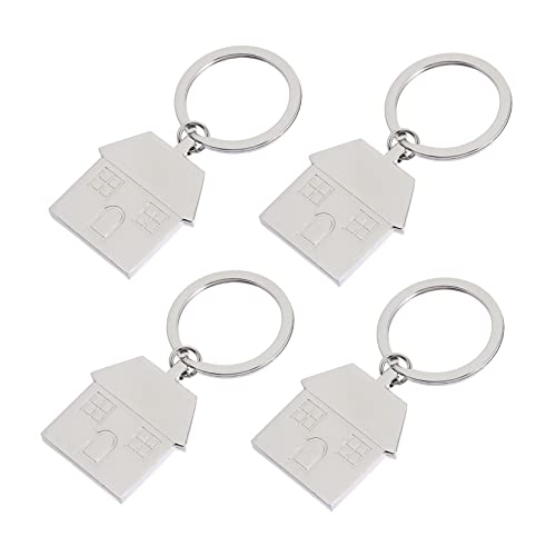 Holibanna 4stücke Metall Schlüsselanhänger Hausform Kreative Schlüsselanhänger Für Einzugsgeschenke Und Wohnaccessoires Leicht Und Tragbar Für Schlüssel Taschen Und Gepäck Holibanna 4stücke Metall Schlüsselanhänger Hausform Kreative Schlüsselanhänger Für Einzugsgeschenke Und Wohnaccessoires Leicht Und Tragbar Für Schlüssel Taschen Und Gepäck von Holibanna