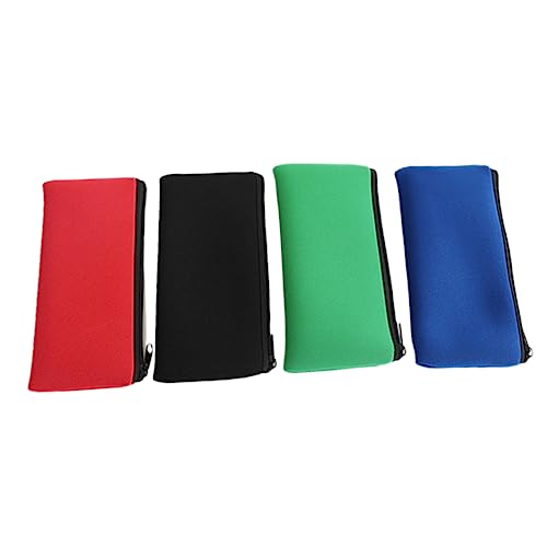 Holibanna 4stücke Federmäppchen Mit Reißverschluss Stifttasche Großes Fassungsvermögen Tragbar Für Stifte Kugelschreiber Bleistifte Aufbewahrungstasche Schreibwaren von Holibanna