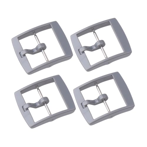 Holibanna 4 Stück Teiliges Grauer Kunststoff Uhrenverschluss Robust Langlebig Passend für Elektronikuhr Armbänder Einfach zu Montieren für Freunde Familie Uhrliebhaber von Holibanna