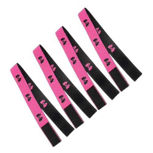 Holibanna 4 Stück Verstellbares Perückenband Elastische Haarfixierungsbänder für Damen Rutschfest und für Sicheren Halt Ihrer Perücke für Alltag und Sport von Holibanna