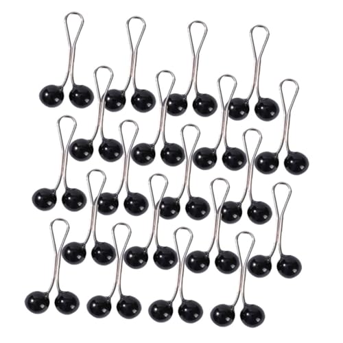 Holibanna 48 Stück Teiliges Shawl Brooch Clips mit Perlen Vielseitige Leichte Schal und Cardigan Clips Langlebige Glänzende Vintage Broschen für Damen Eleganter Halsschmuck für Formelle und von Holibanna