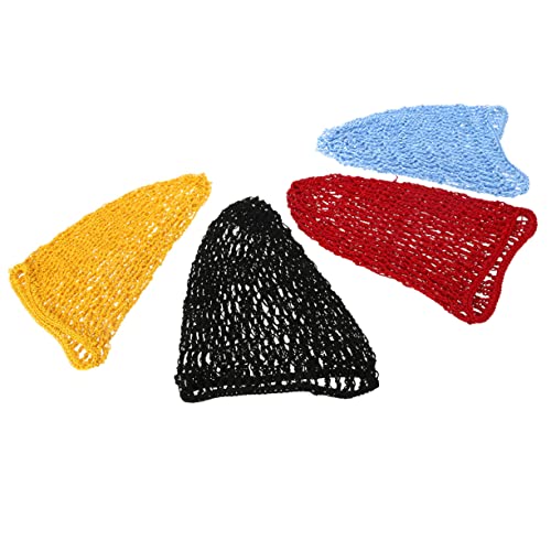 Holibanna 4stücke Gehäkeltes Haarnetz Aus Viskose Pack Netz-haarnetz Für Frauen Atmungsaktiv Zum Duschen Und Schlafen Leicht Und Bequem von Holibanna