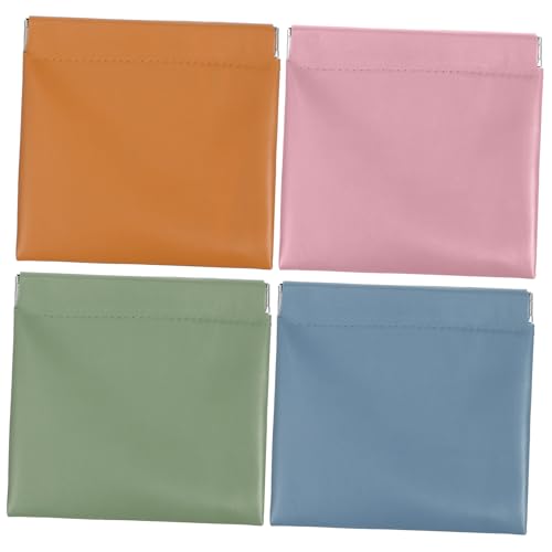 Holibanna 4stücke Mini-Make-up-Taschen Reise-Organizer-Taschen Aus TPU Kleine Kosmetiktasche Mit Großem Fassungsvermögen Praktischer Organizer Für Handtasche Faltbare Mini-Tasche Zur von Holibanna