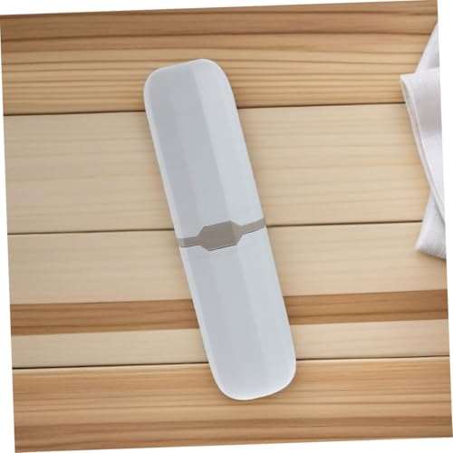 Holibanna 4stücke Zahnbürsten-Organizer-etui Aus Kunststoff Tragbar Für Reisen Mit Raum Für Zahnbürste Und Zahnpasta Schützt Hygieneartikel Vor Beschädigungen von Holibanna