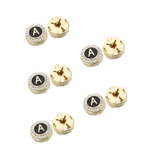 Holibanna 5 Paare Manschettenknöpfe mit Buchstaben Hosen für Männer Mini-Abschlusskappen mit Quaste Buchstaben Manschettenknöpfe Goldene Manschettenknöpfe Smoking-Accessoires Herren Diamant Holibanna 5 Paare Manschettenknöpfe mit Buchstaben Hosen für Männer Mini-Abschlusskappen mit Quaste Buchstaben Manschettenknöpfe Goldene Manschettenknöpfe Smoking-Accessoires Herren Diamant von Holibanna