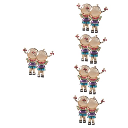 Holibanna 5 Sets Broschennadel-set Aus Legierung Cartoon-wassermelonen-mädchen-brosche Für Frauen Modeschmuck Anstecknadel Für Mantel Und Schal 2 Stück * 5 Holibanna 5 Sets Broschennadel-set Aus Legierung Cartoon-wassermelonen-mädchen-brosche Für Frauen Modeschmuck Anstecknadel Für Mantel Und Schal 2 Stück * 5 von Holibanna