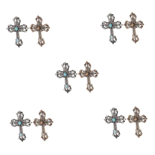 Holibanna 5 Sätze Strass-kreuz-brosche Krawattennadel Strass-brosche Korsage Herren Anzug Brosche Retro-modeaccessoire Pin-ästhetik Anstecknadel Für Kleidung Frauen Zinklegierung 2 Stück * 5 Holibanna 5 Sätze Strass-kreuz-brosche Krawattennadel Strass-brosche Korsage Herren Anzug Brosche Retro-modeaccessoire Pin-ästhetik Anstecknadel Für Kleidung Frauen Zinklegierung 2 Stück * 5 von Holibanna