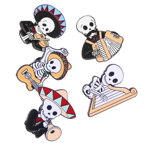 Holibanna 5 Stück Emaille Broschen Design Langlebige Anstecknadeln aus Bunte Cartoon Pins für Rucksäcke Kleidung DIY Zubehör von Holibanna