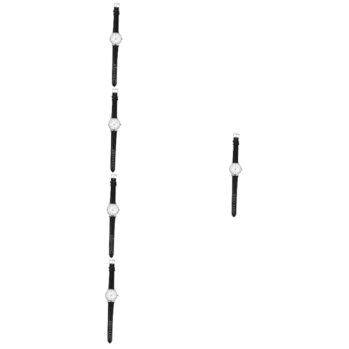 Holibanna 5St Digitale Damenuhr Körperwäscher Digitaluhr Uhrdekor Damenuhren weibliche Versorgung Damen Accessoires einfach schmücken Quarzuhren Anschauen Liebhaber Zubehör Leder von Holibanna