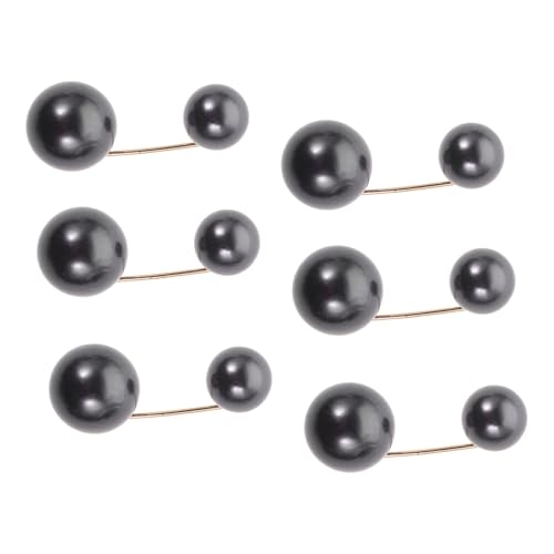 Holibanna 6stücke Perlen Brosche Für Damen Anti-emptied Kragen Dekorative Knöpfe Für Kleider Schals Und Röcke Für Hochzeiten Partys Und Holibanna 6stücke Perlen Brosche Für Damen Anti-emptied Kragen Dekorative Knöpfe Für Kleider Schals Und Röcke Für Hochzeiten Partys Und von Holibanna