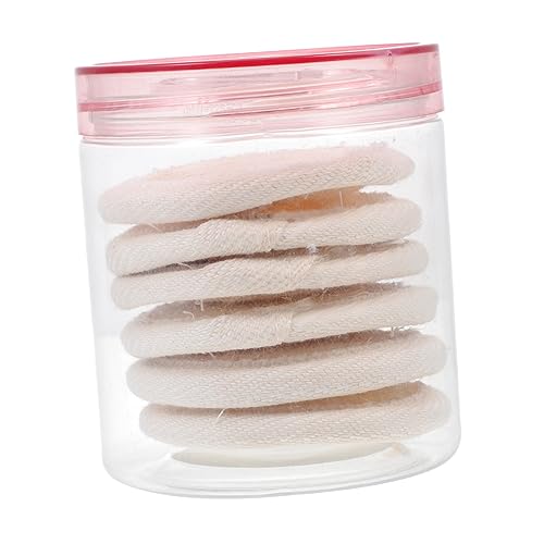 Holibanna Make up Entferner Puderquaste 6 Stück Wiederverwendbare Gesichtsreinigungspads Aus Luffa Sanfte Und Effektive Reinigung Für Frauen Und Männer Für Tägliche Hautpflege Und Make von Holibanna