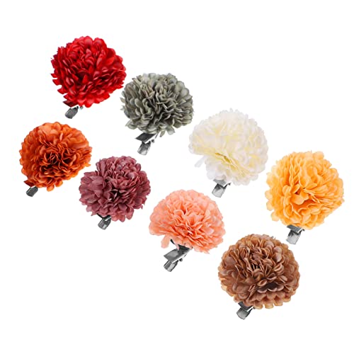 Holibanna 8 Stück Teiliges Blumenschmuck Haarspangen für Hochzeiten Partys und Festivals Boho Haarschmuck mit Verschiedenen Farben für Braut und Gäste von Holibanna