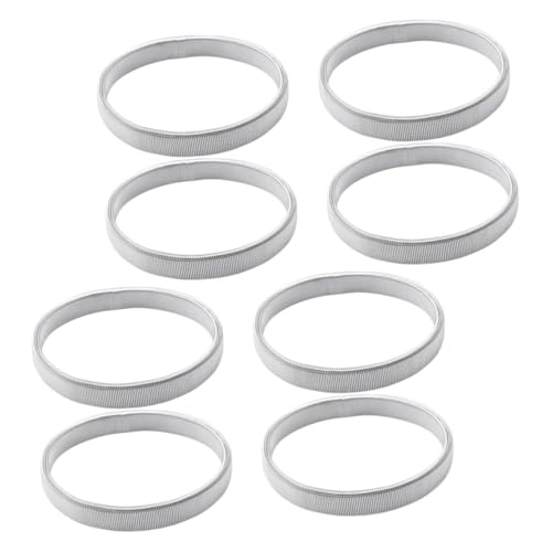 Holibanna 8stücke Verstellbare Elastische Ärmelhalter Metallarmstrumpfbänder Dehnbare Hemdärmelbänder Für Herren Und Damen von Holibanna