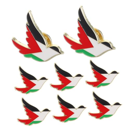 Holibanna 8stücke Teiliges Palästina Flagge Brosche Metall Anstecker Für Frauen Modische Dekoration Für Kleidung Taschen Und Schals Leicht Und Langlebig von Holibanna