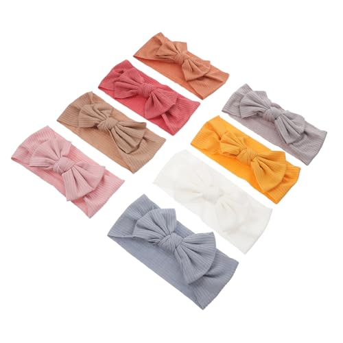 Holibanna 8-teiliges Stirnband Mit Schleifen Für Babys Breites Stirnband Elastisch Und Anpassbar von Holibanna