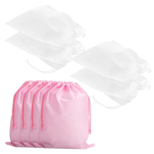 Holibanna 8Stücke Portable Travel Shoe Bags Durable Dustproof Storage for Shoes and Clothes Space Saving Organizer for Men and Women Stylish and Versatile Design von Holibanna