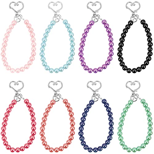 Holibanna 8stücke Teiliges Perlen Schlüsselanhänger Armband Handgelenk Schlüsselring Lanyard Für Valentinstag Kreative Für Geburtstage Strapazierfähiges Material Modisches Design von Holibanna